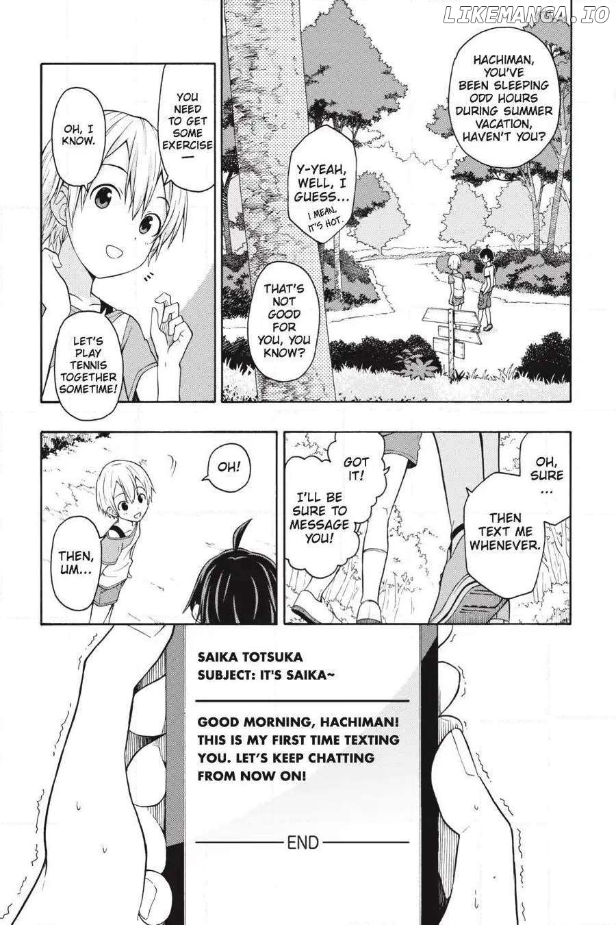 Yahari Ore no Seishun Love Come wa Machigatteiru @comic Chapter 27 - page 4