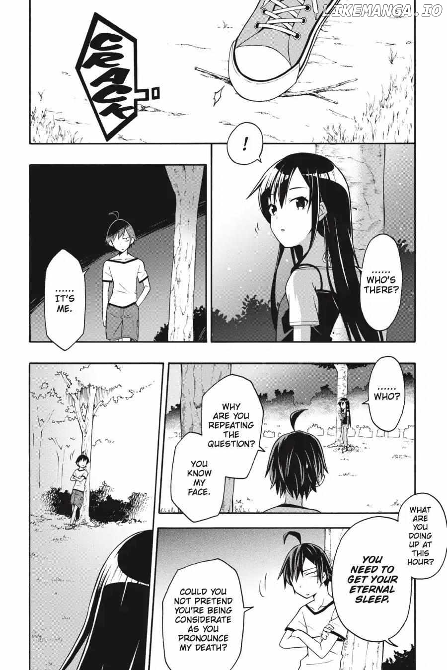 Yahari Ore no Seishun Love Come wa Machigatteiru @comic Chapter 26 - page 22