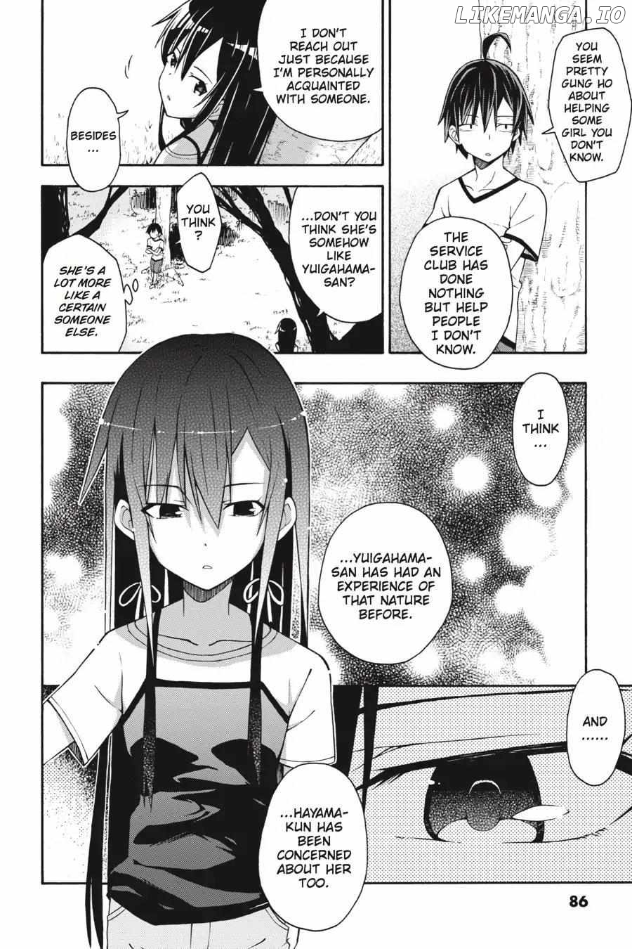 Yahari Ore no Seishun Love Come wa Machigatteiru @comic Chapter 26 - page 24