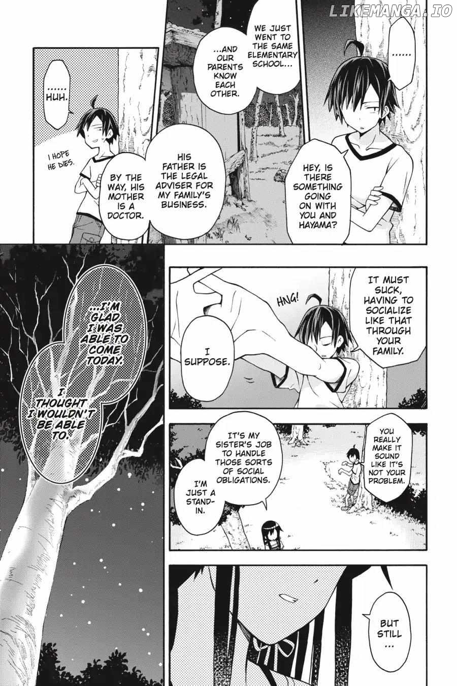 Yahari Ore no Seishun Love Come wa Machigatteiru @comic Chapter 26 - page 25