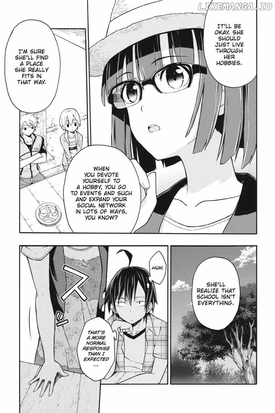 Yahari Ore no Seishun Love Come wa Machigatteiru @comic Chapter 26 - page 7