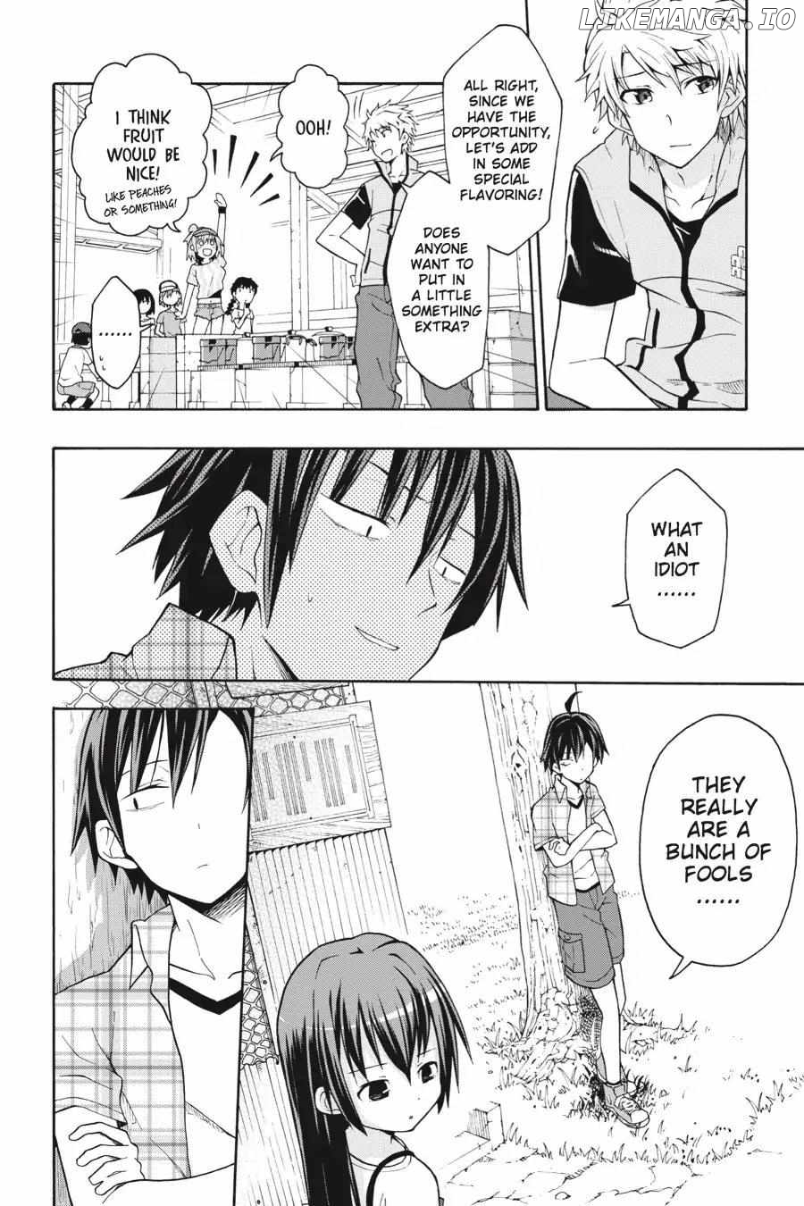 Yahari Ore no Seishun Love Come wa Machigatteiru @comic Chapter 25 - page 10
