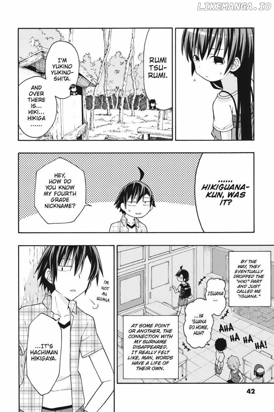 Yahari Ore no Seishun Love Come wa Machigatteiru @comic Chapter 25 - page 12