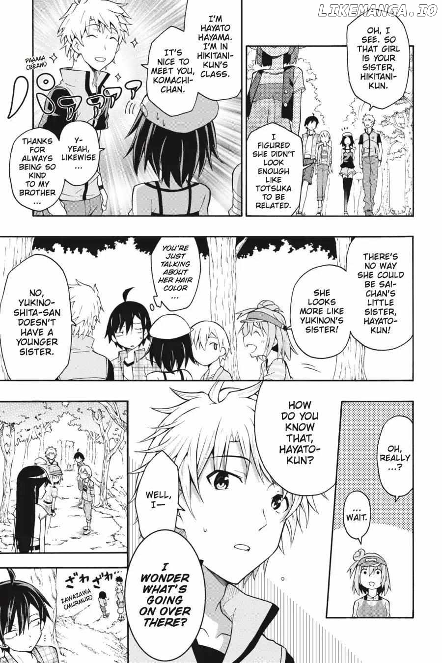 Yahari Ore no Seishun Love Come wa Machigatteiru @comic Chapter 24 - page 17