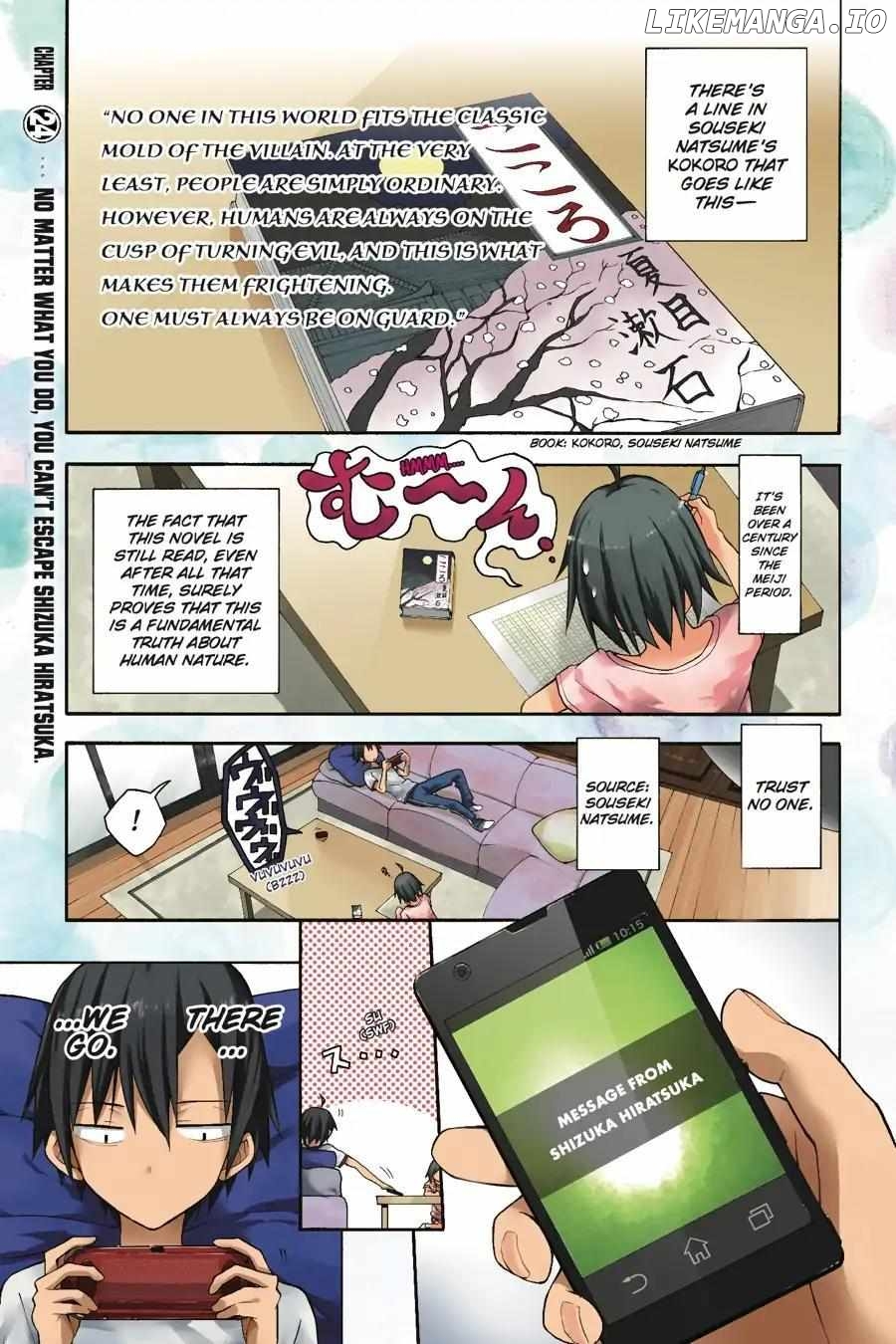 Yahari Ore no Seishun Love Come wa Machigatteiru @comic Chapter 24 - page 2
