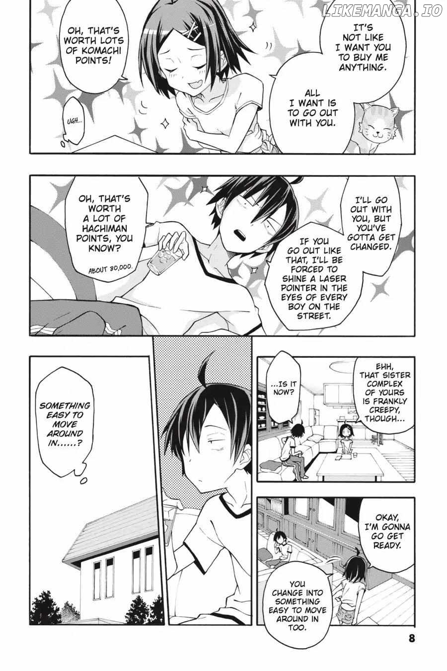 Yahari Ore no Seishun Love Come wa Machigatteiru @comic Chapter 24 - page 7