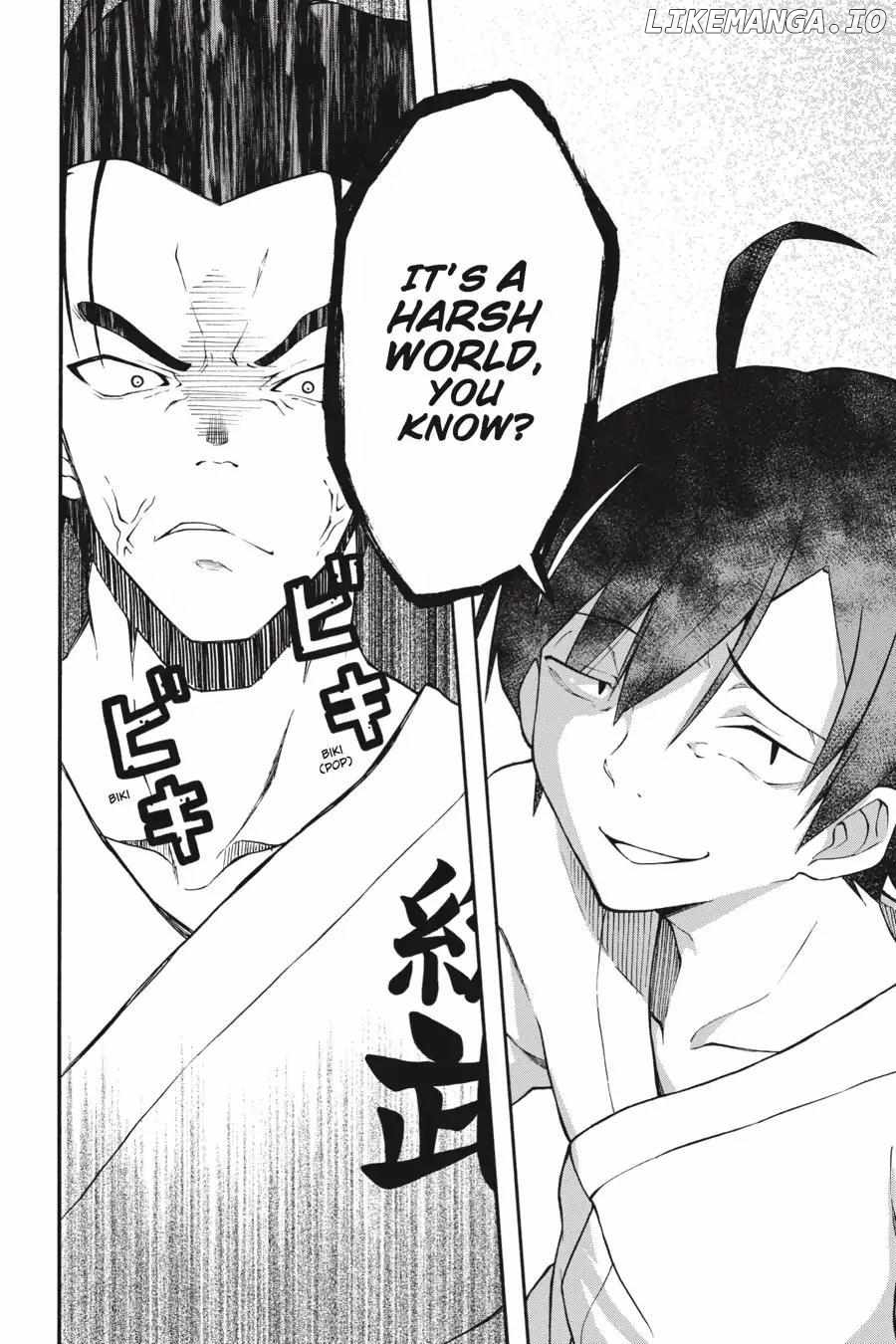 Yahari Ore no Seishun Love Come wa Machigatteiru @comic Chapter 23 - page 14