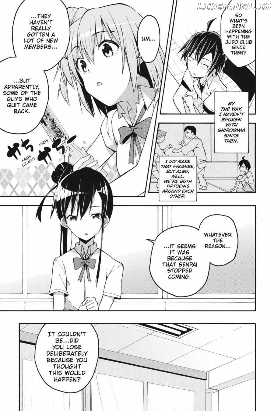 Yahari Ore no Seishun Love Come wa Machigatteiru @comic Chapter 23 - page 27
