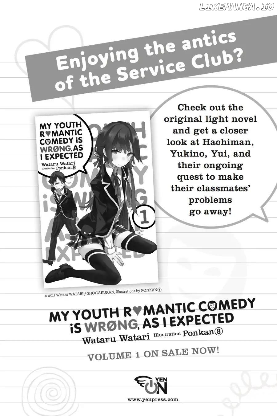 Yahari Ore no Seishun Love Come wa Machigatteiru @comic Chapter 23 - page 37
