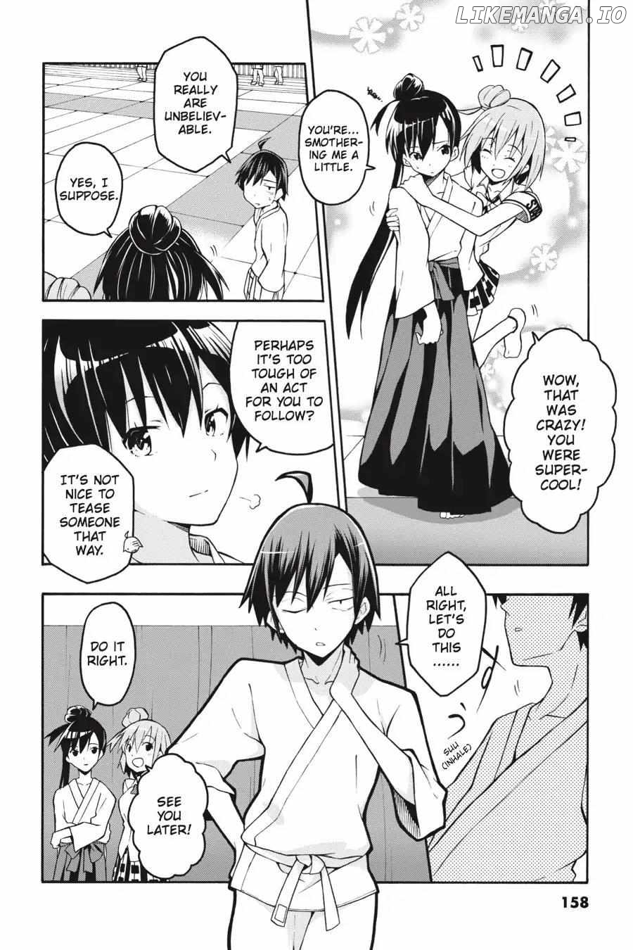 Yahari Ore no Seishun Love Come wa Machigatteiru @comic Chapter 23 - page 4