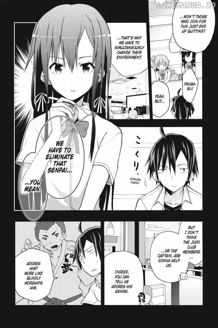 Yahari Ore no Seishun Love Come wa Machigatteiru @comic Chapter 22 - page 10