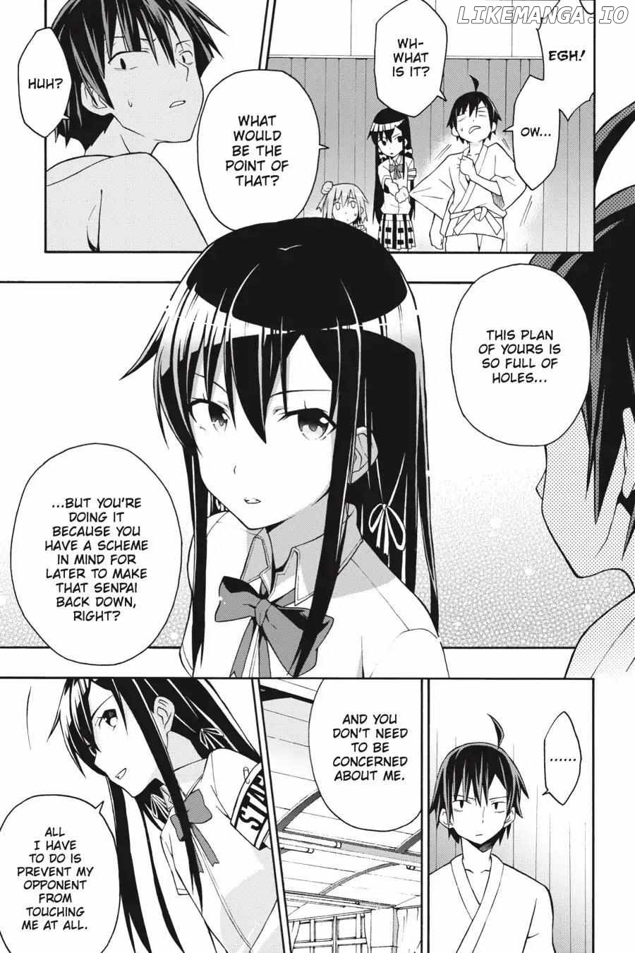 Yahari Ore no Seishun Love Come wa Machigatteiru @comic Chapter 22 - page 23