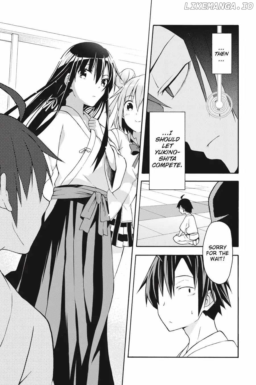 Yahari Ore no Seishun Love Come wa Machigatteiru @comic Chapter 22 - page 25