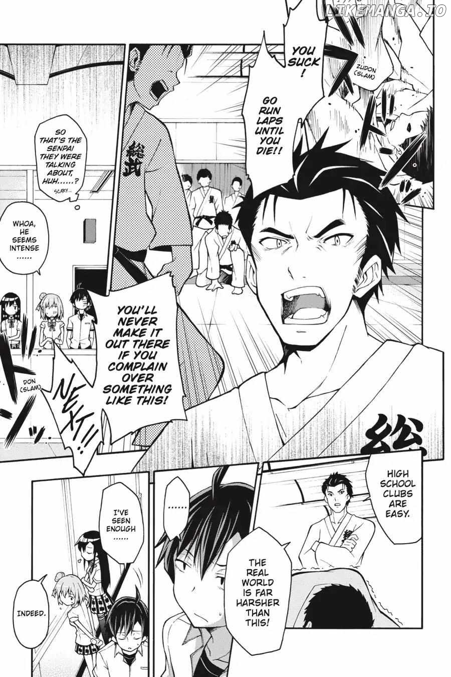 Yahari Ore no Seishun Love Come wa Machigatteiru @comic Chapter 21 - page 13