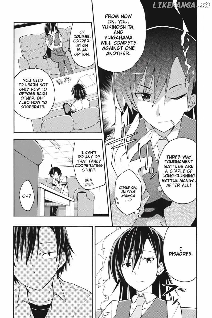 Yahari Ore no Seishun Love Come wa Machigatteiru @comic Chapter 21 - page 4