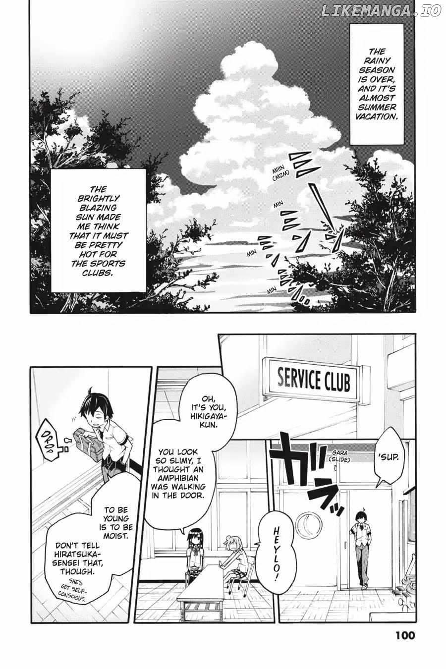 Yahari Ore no Seishun Love Come wa Machigatteiru @comic Chapter 21 - page 6