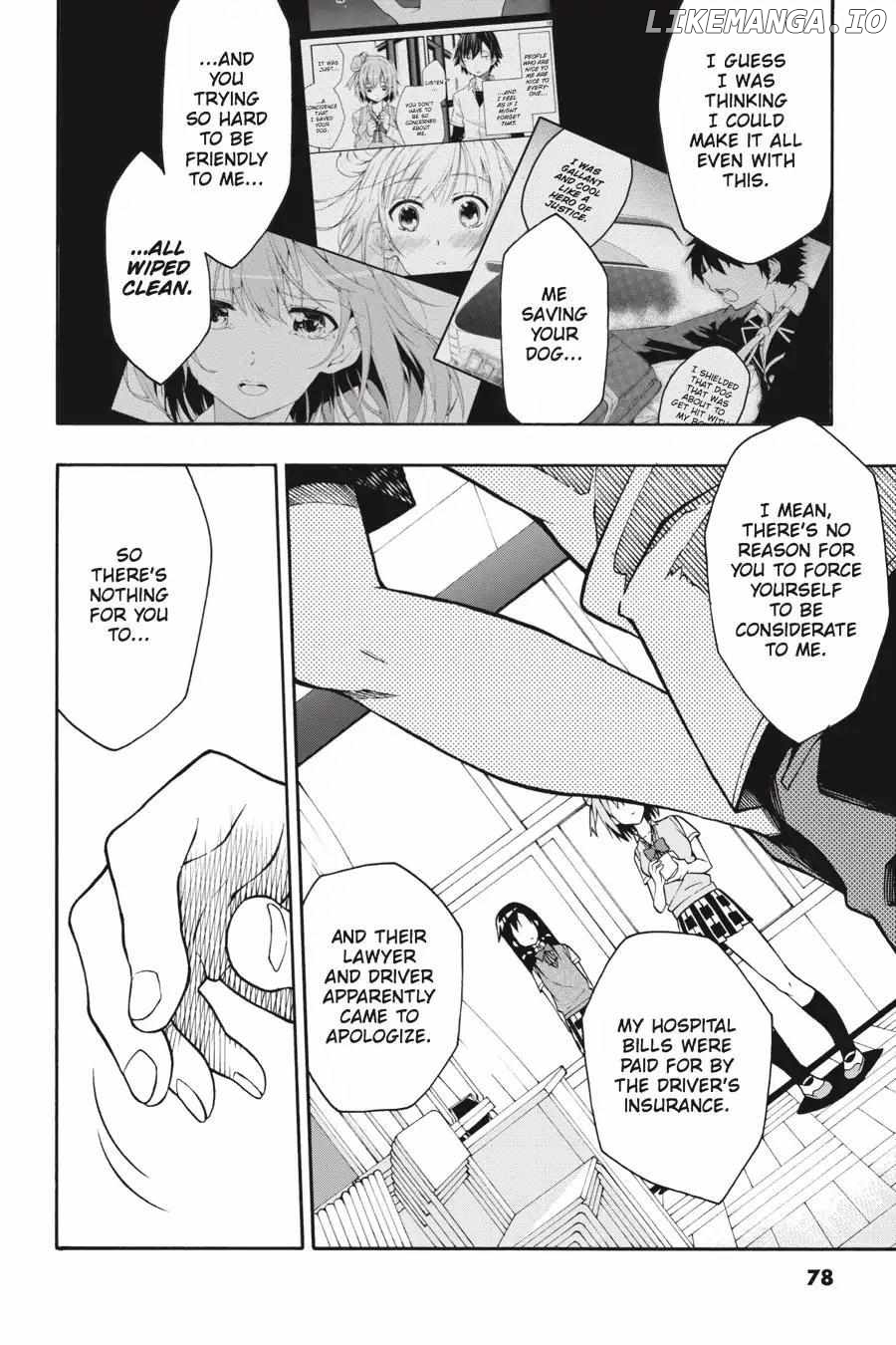 Yahari Ore no Seishun Love Come wa Machigatteiru @comic Chapter 20 - page 10