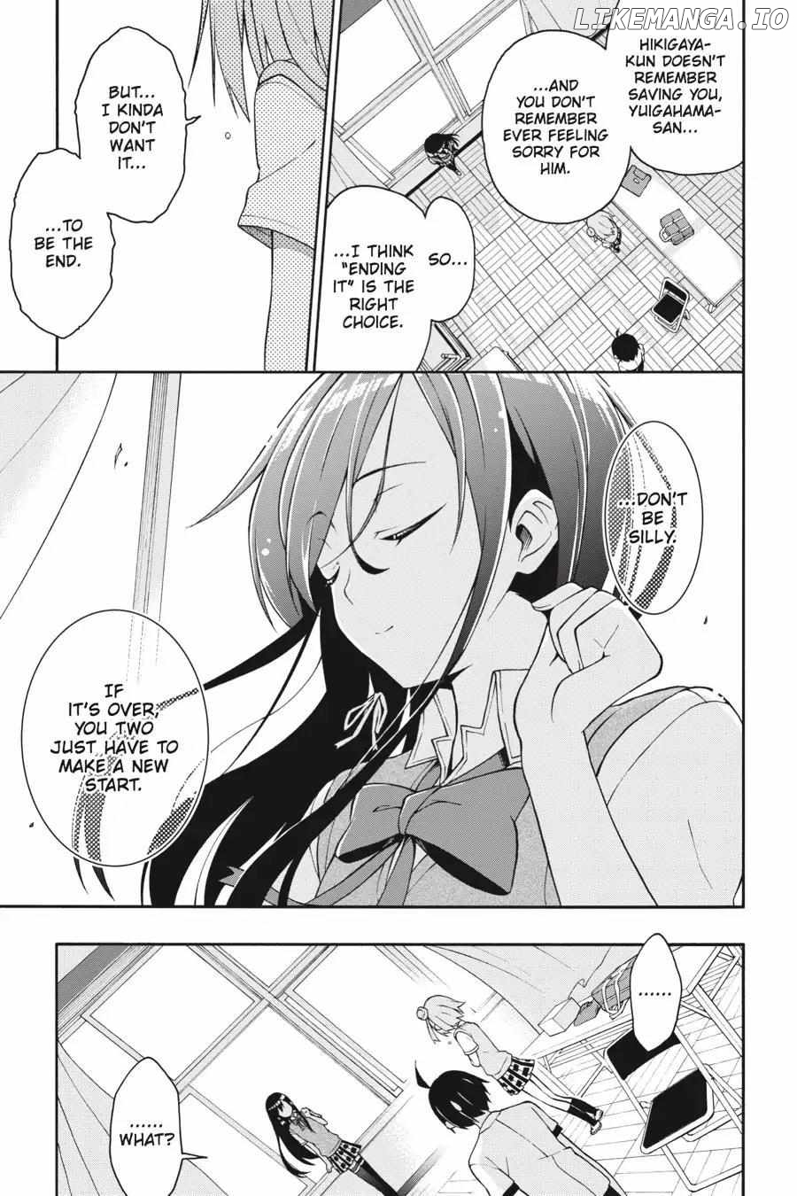 Yahari Ore no Seishun Love Come wa Machigatteiru @comic Chapter 20 - page 15