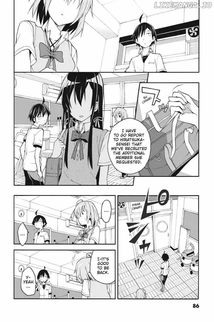 Yahari Ore no Seishun Love Come wa Machigatteiru @comic Chapter 20 - page 17