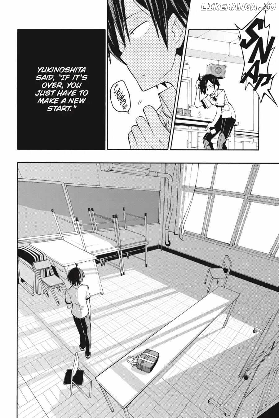 Yahari Ore no Seishun Love Come wa Machigatteiru @comic Chapter 20 - page 21