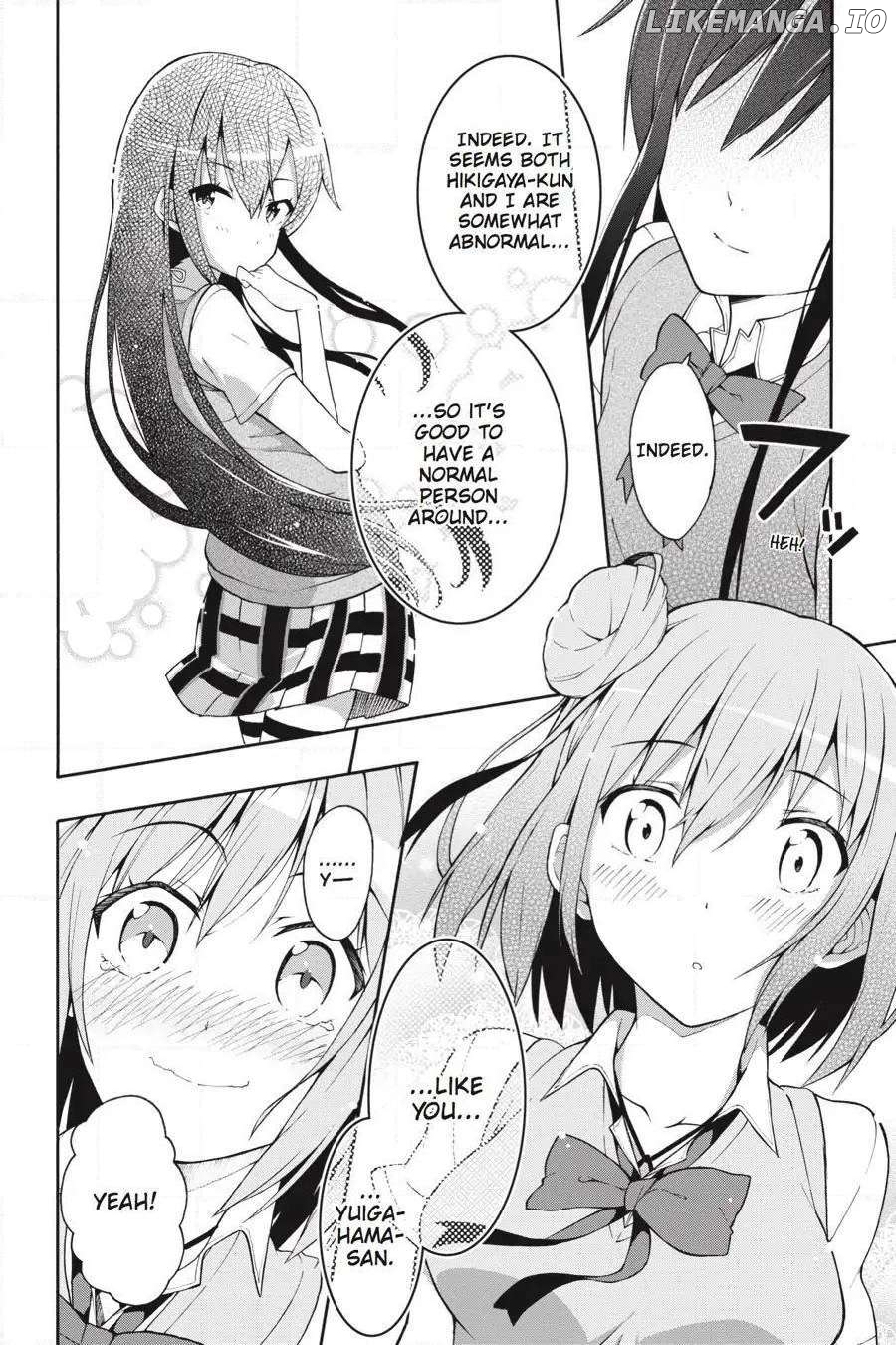 Yahari Ore no Seishun Love Come wa Machigatteiru @comic Chapter 20 - page 4