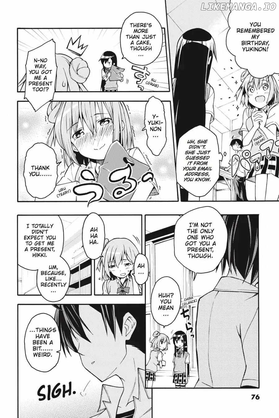 Yahari Ore no Seishun Love Come wa Machigatteiru @comic Chapter 20 - page 8