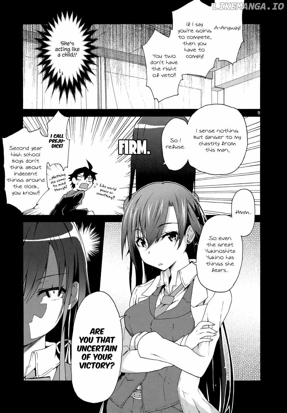 Yahari Ore no Seishun Love Come wa Machigatteiru @comic Chapter 2 - page 9