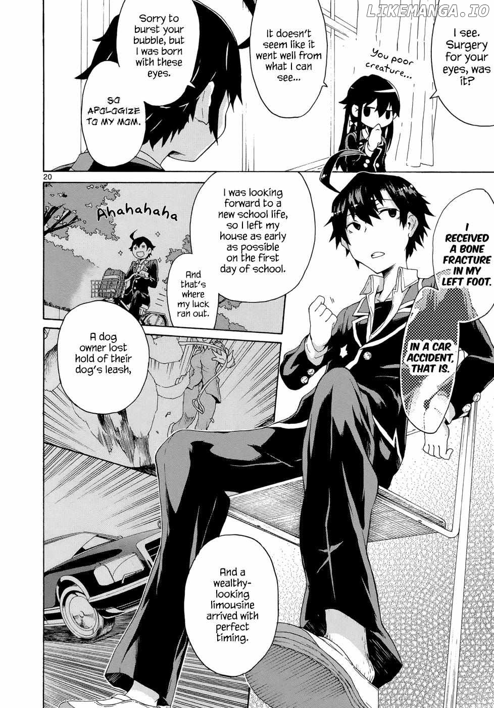 Yahari Ore no Seishun Love Come wa Machigatteiru @comic Chapter 2 - page 20
