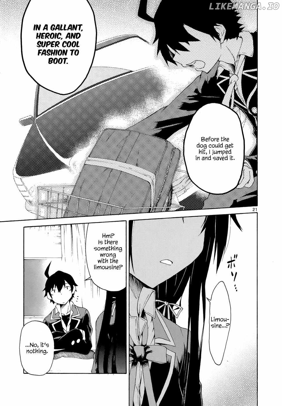 Yahari Ore no Seishun Love Come wa Machigatteiru @comic Chapter 2 - page 21
