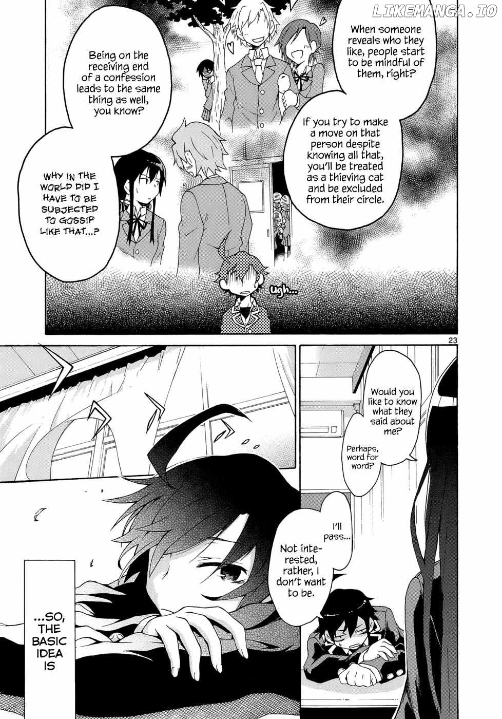 Yahari Ore no Seishun Love Come wa Machigatteiru @comic Chapter 2 - page 23
