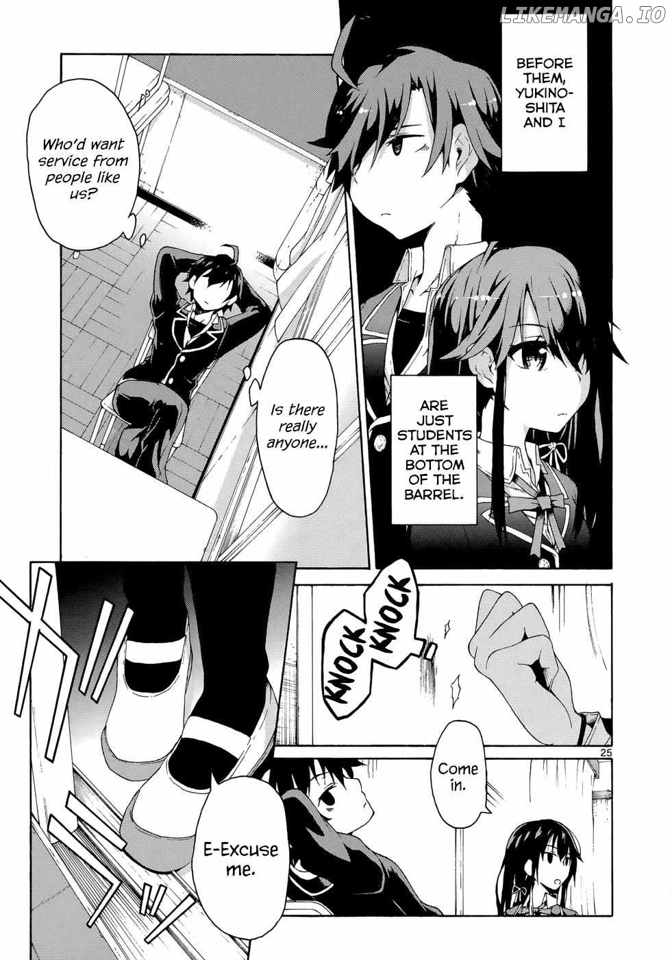 Yahari Ore no Seishun Love Come wa Machigatteiru @comic Chapter 2 - page 25