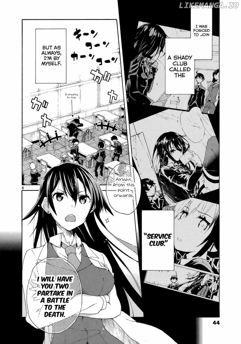 Yahari Ore no Seishun Love Come wa Machigatteiru @comic Chapter 2 - page 6