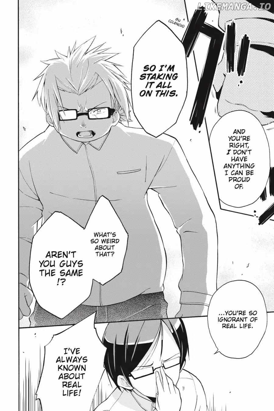 Yahari Ore no Seishun Love Come wa Machigatteiru @comic Chapter 19 - page 16