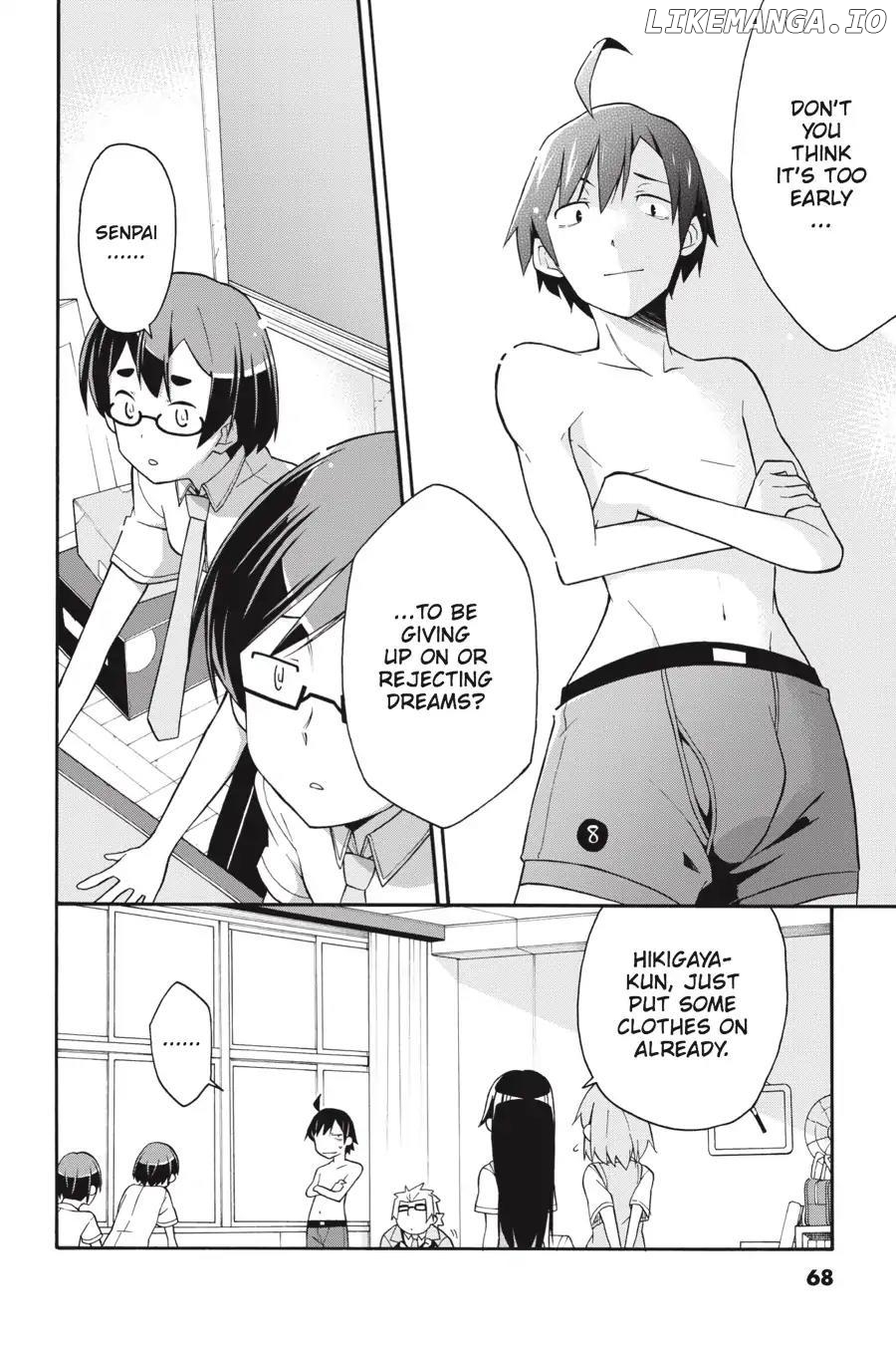 Yahari Ore no Seishun Love Come wa Machigatteiru @comic Chapter 19 - page 31