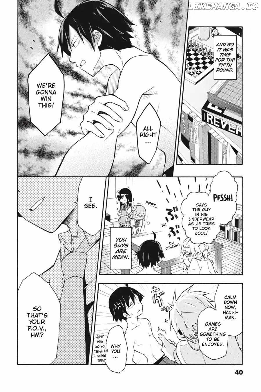 Yahari Ore no Seishun Love Come wa Machigatteiru @comic Chapter 19 - page 4
