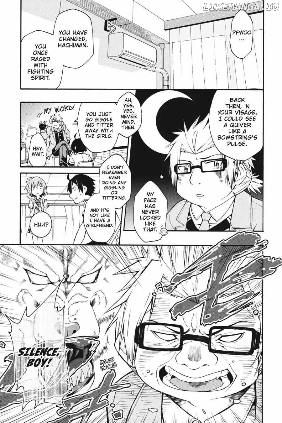 Yahari Ore no Seishun Love Come wa Machigatteiru @comic Chapter 18 - page 9