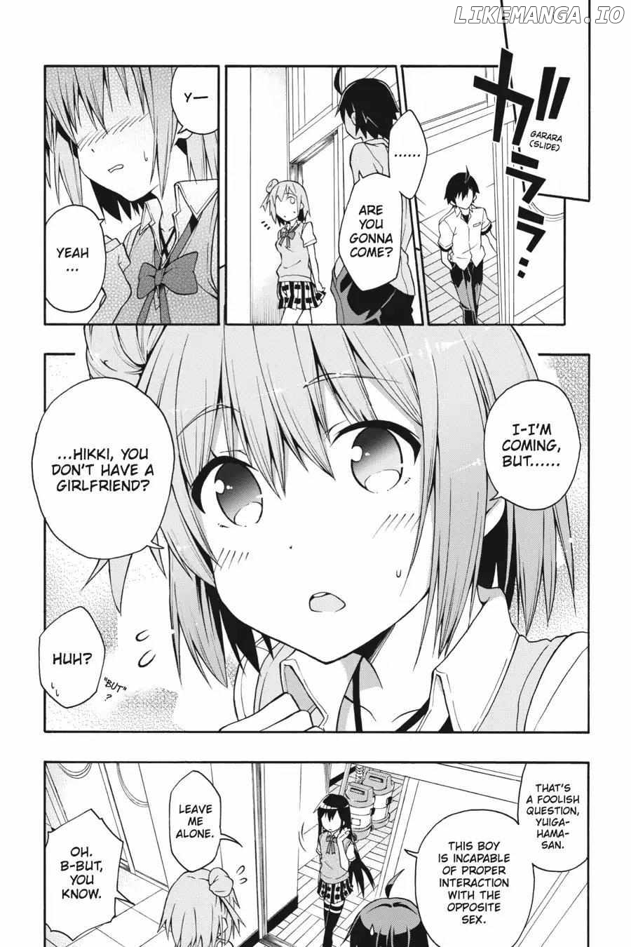 Yahari Ore no Seishun Love Come wa Machigatteiru @comic Chapter 18 - page 11