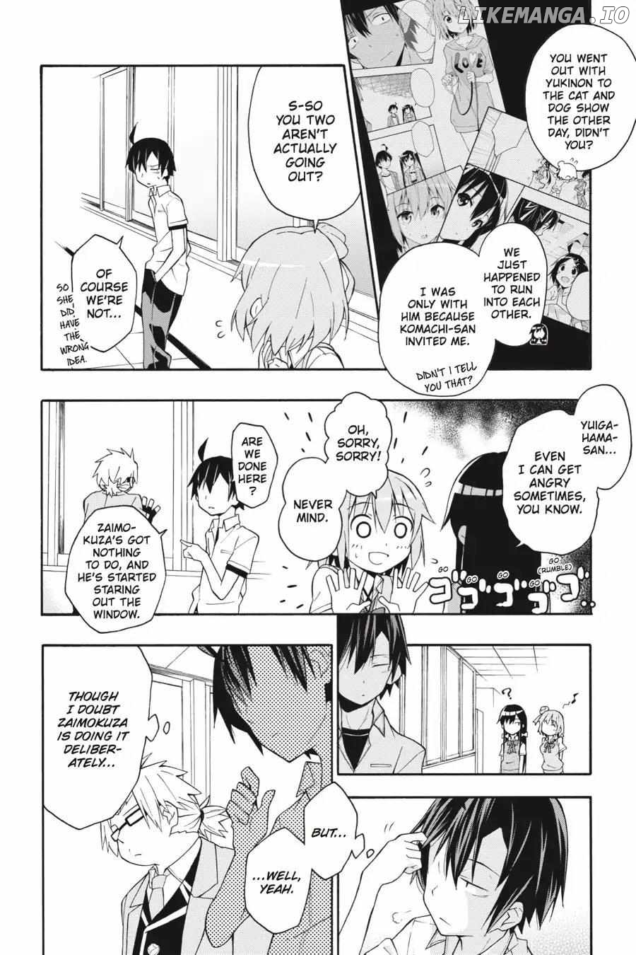 Yahari Ore no Seishun Love Come wa Machigatteiru @comic Chapter 18 - page 12