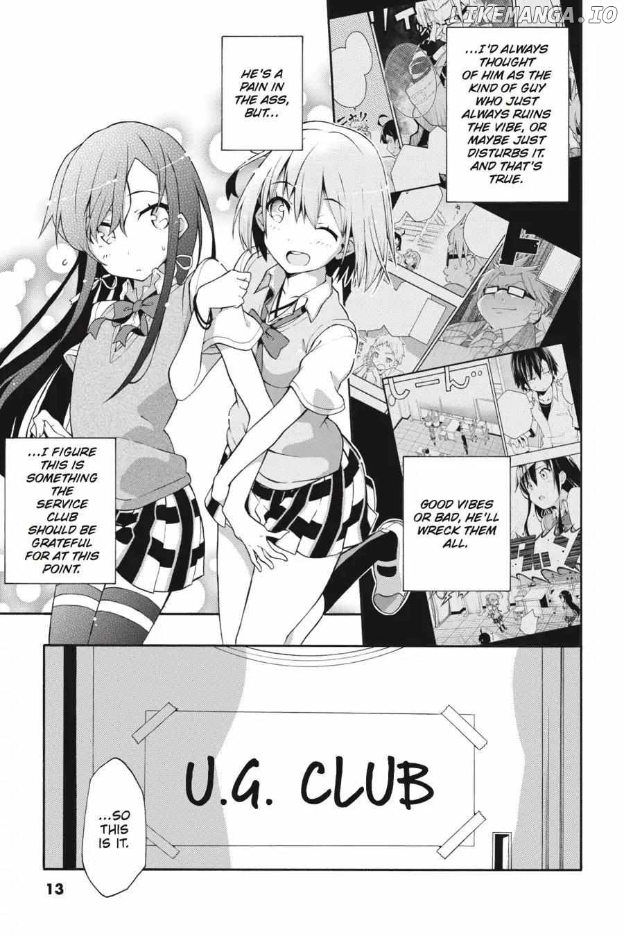 Yahari Ore no Seishun Love Come wa Machigatteiru @comic Chapter 18 - page 13