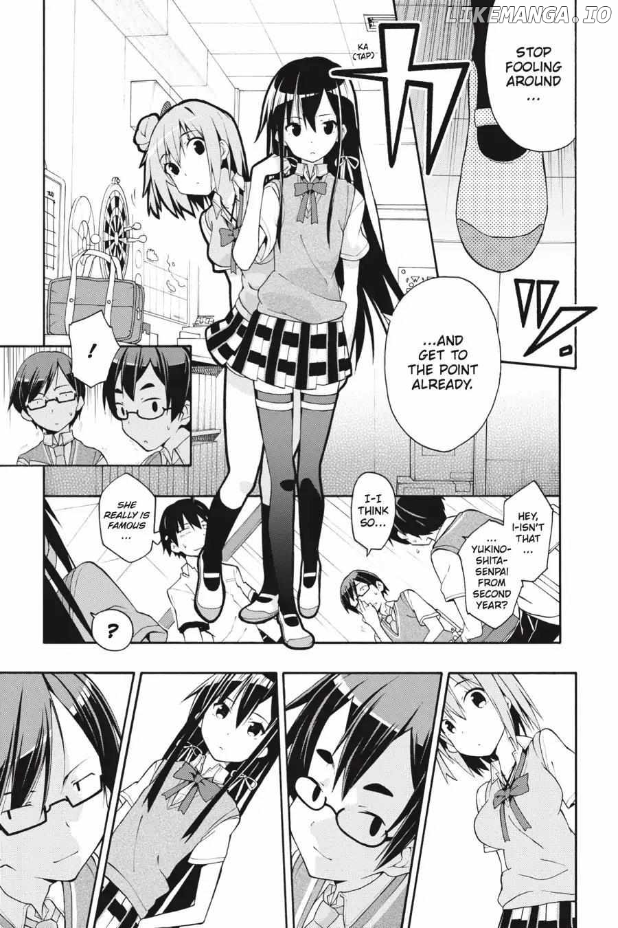 Yahari Ore no Seishun Love Come wa Machigatteiru @comic Chapter 18 - page 19