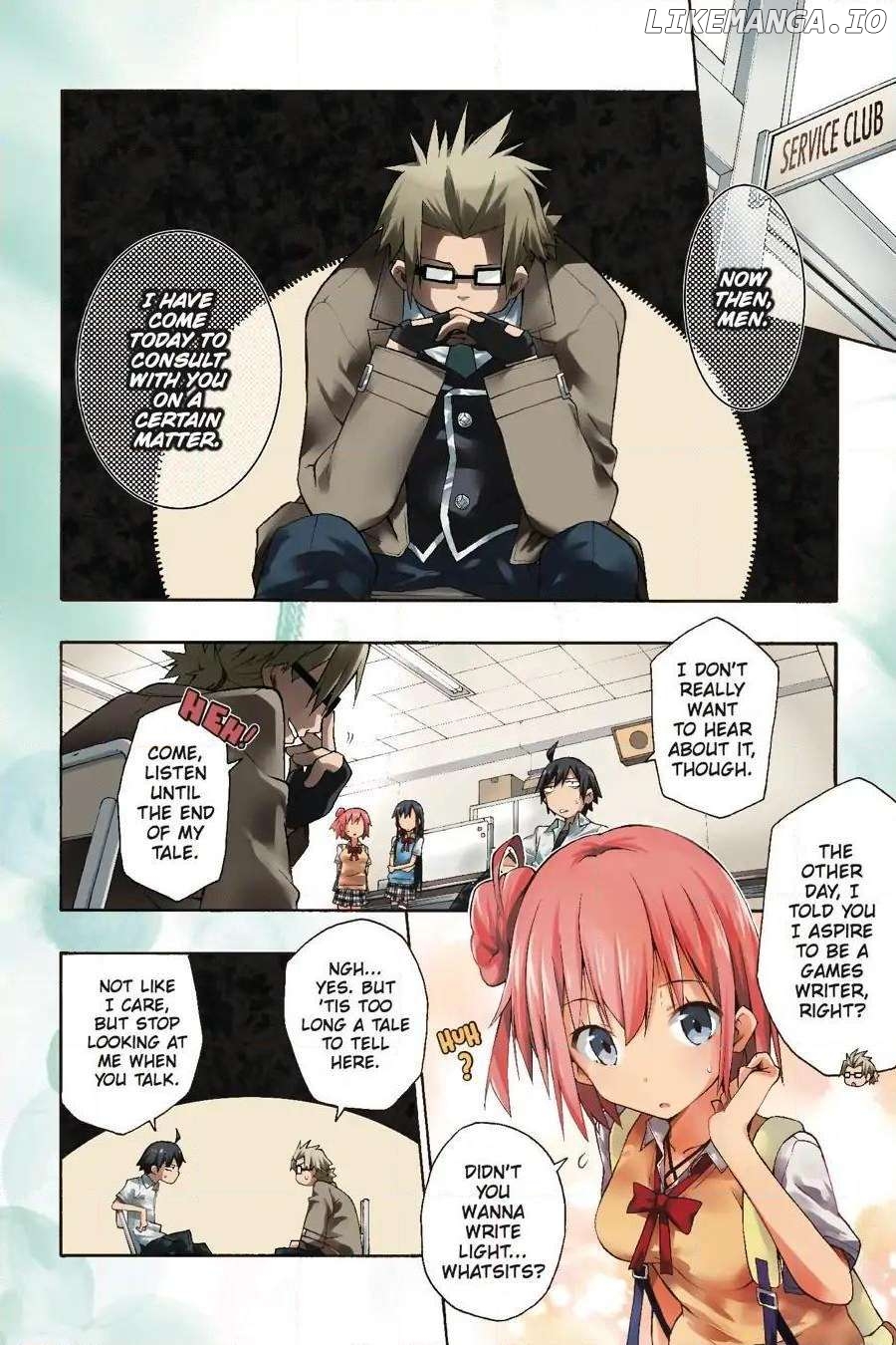 Yahari Ore no Seishun Love Come wa Machigatteiru @comic Chapter 18 - page 4