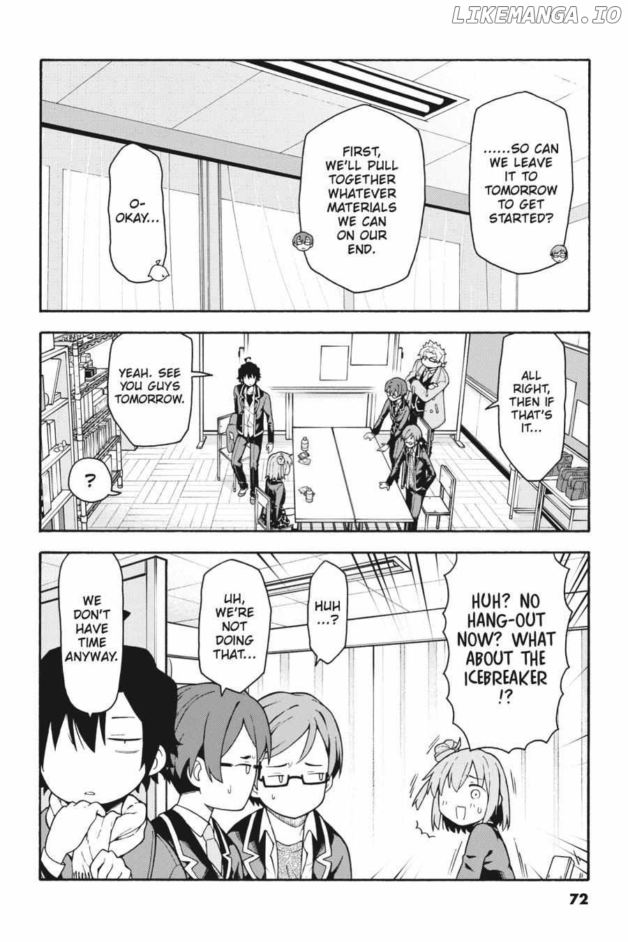 Yahari Ore no Seishun Love Come wa Machigatteiru @comic Chapter 99 - page 16