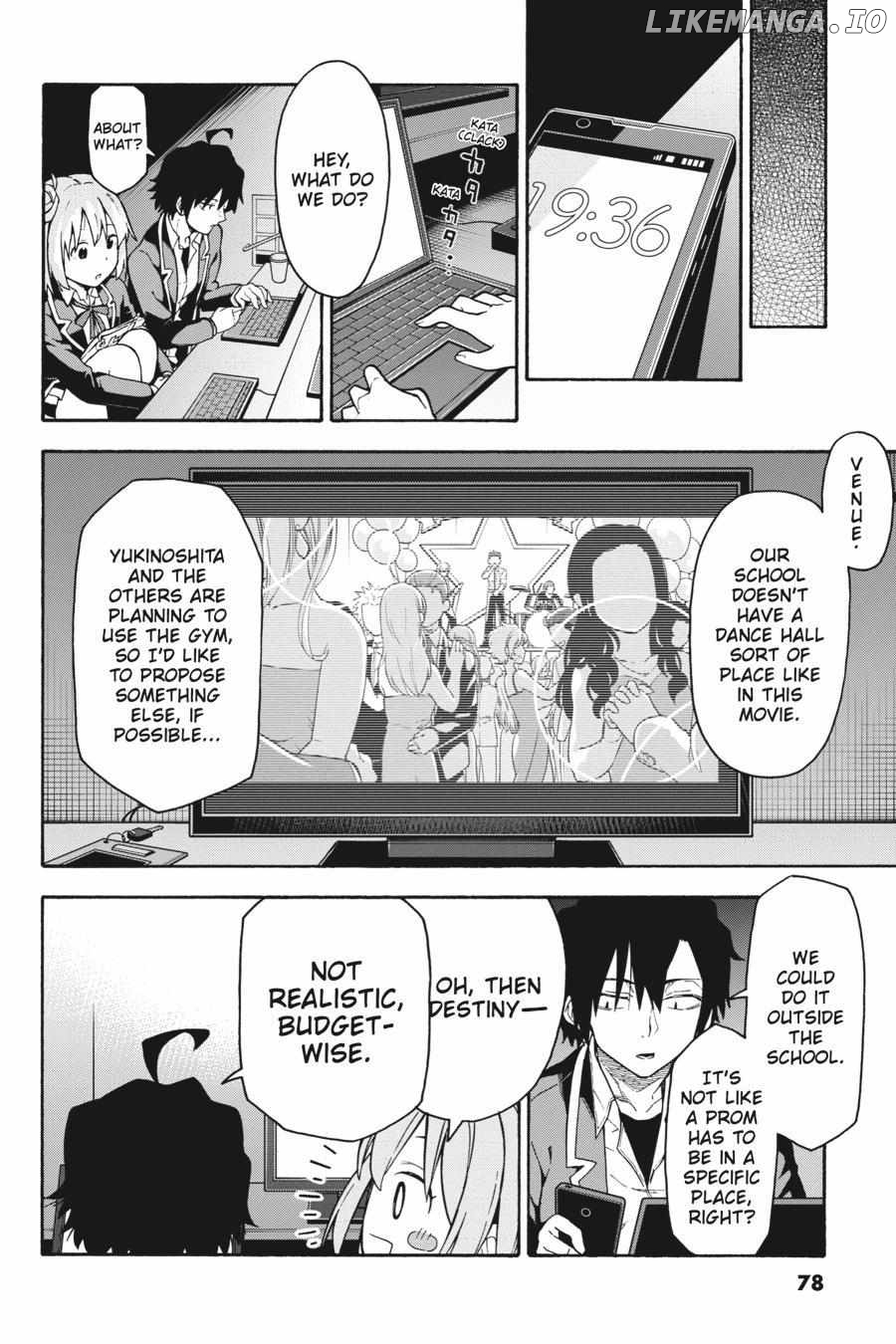 Yahari Ore no Seishun Love Come wa Machigatteiru @comic Chapter 99 - page 22
