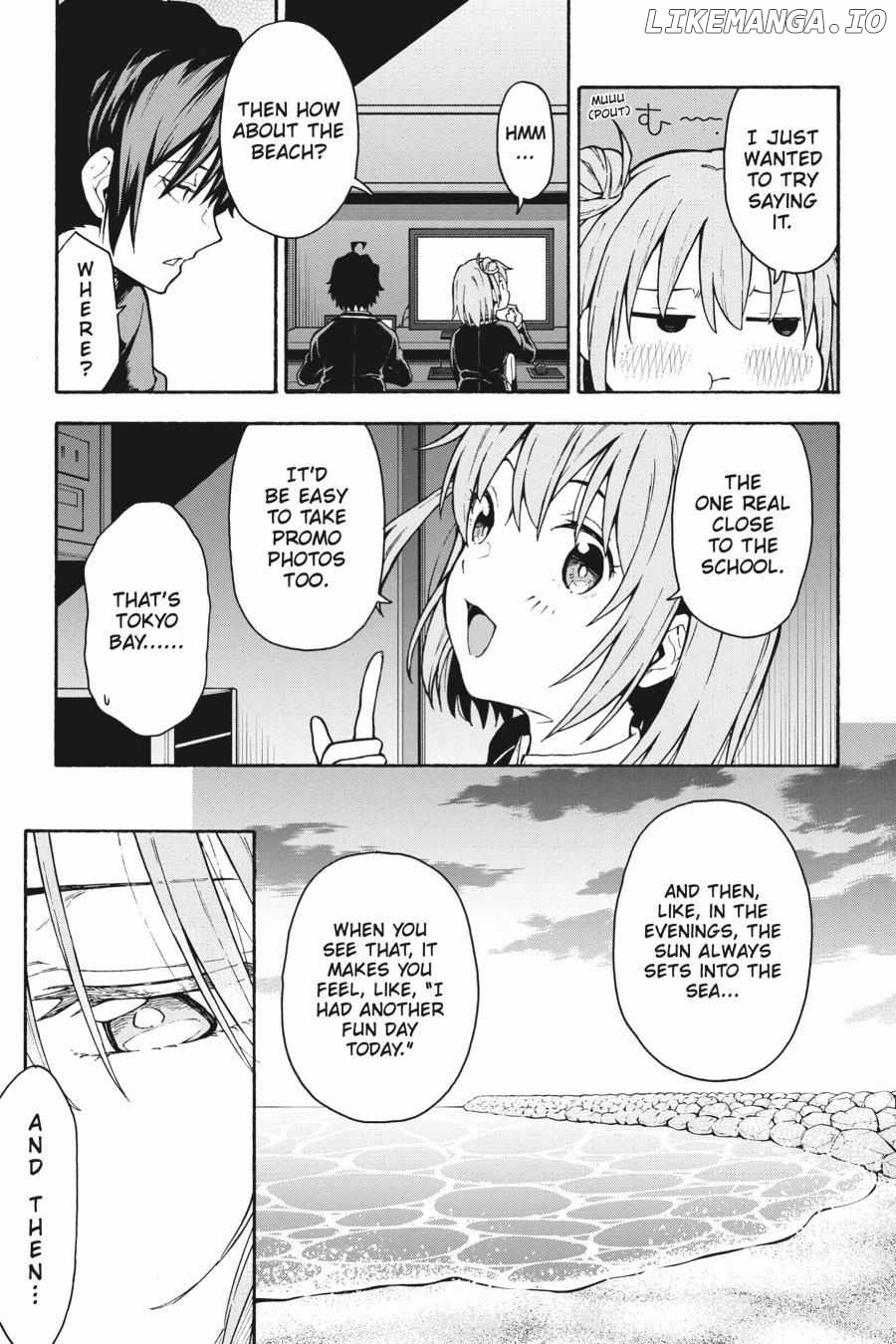 Yahari Ore no Seishun Love Come wa Machigatteiru @comic Chapter 99 - page 23