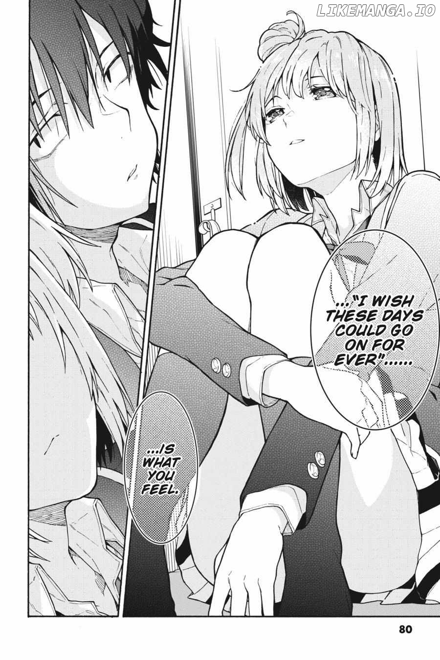 Yahari Ore no Seishun Love Come wa Machigatteiru @comic Chapter 99 - page 24