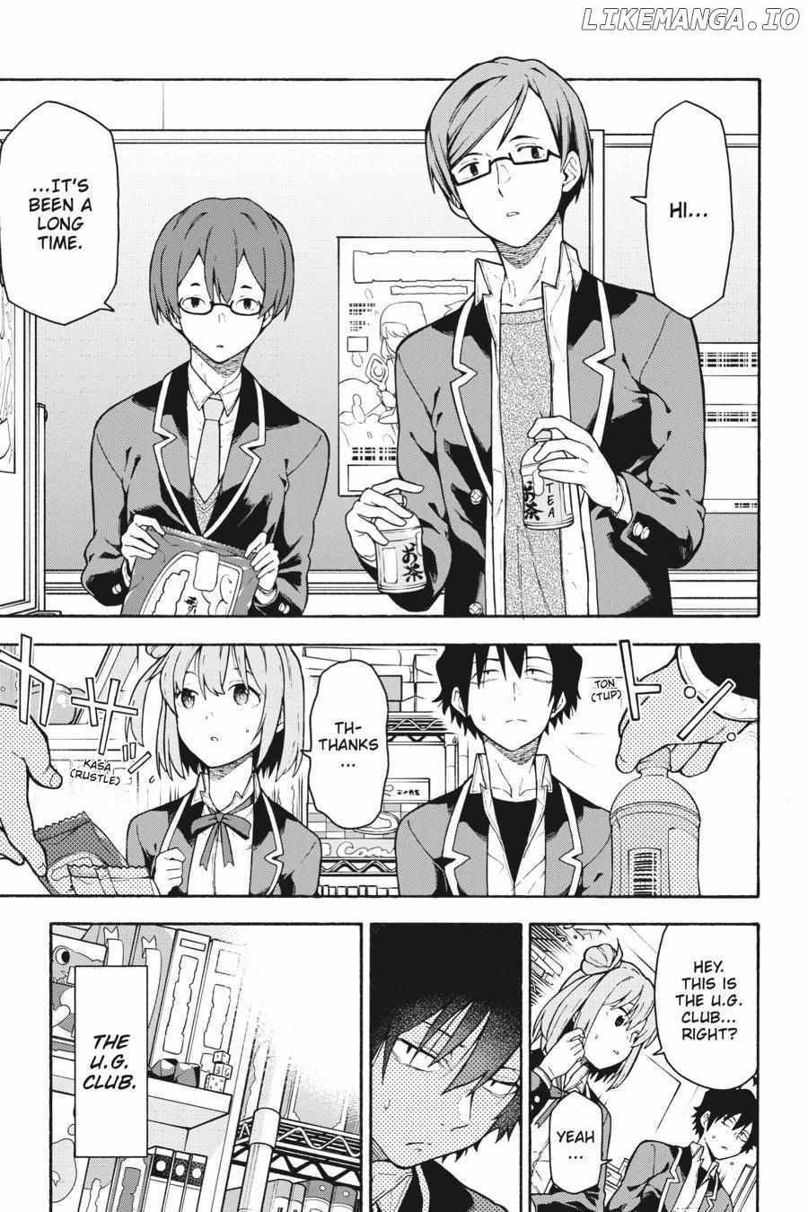 Yahari Ore no Seishun Love Come wa Machigatteiru @comic Chapter 99 - page 3