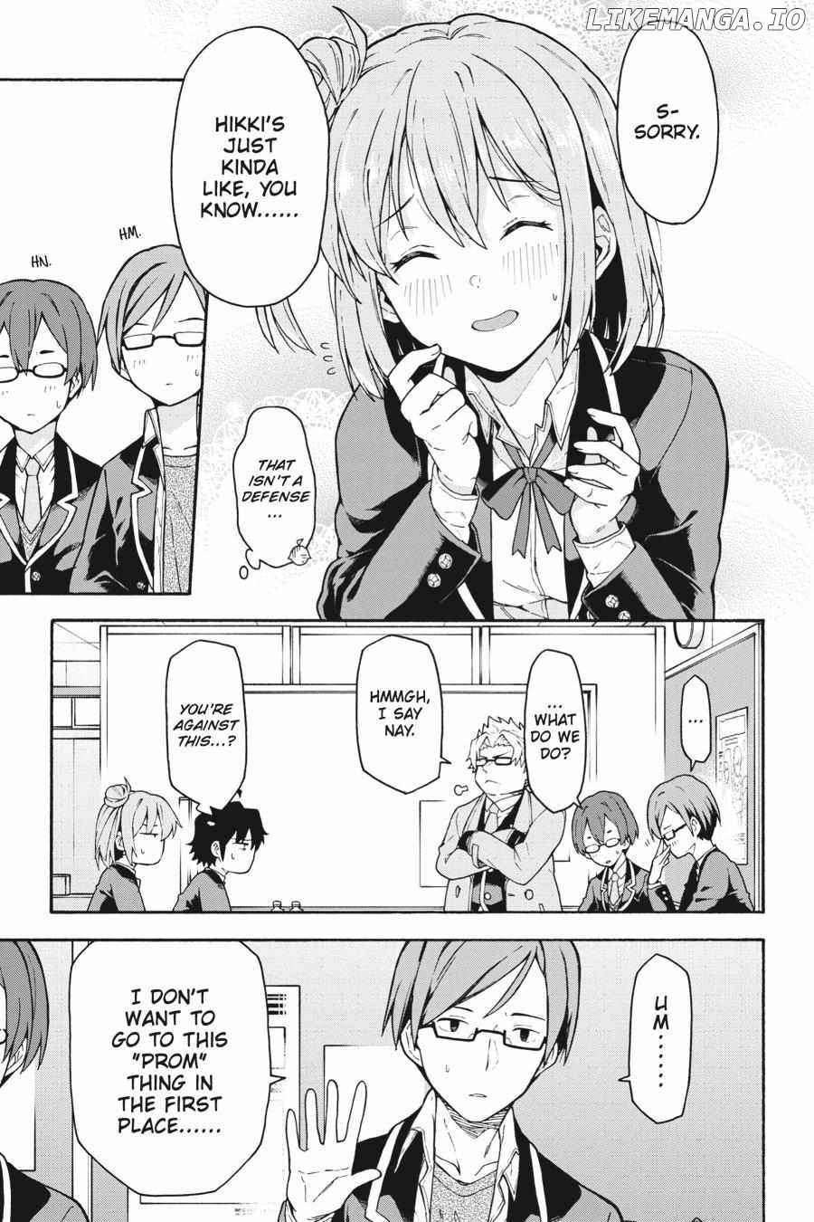 Yahari Ore no Seishun Love Come wa Machigatteiru @comic Chapter 99 - page 7