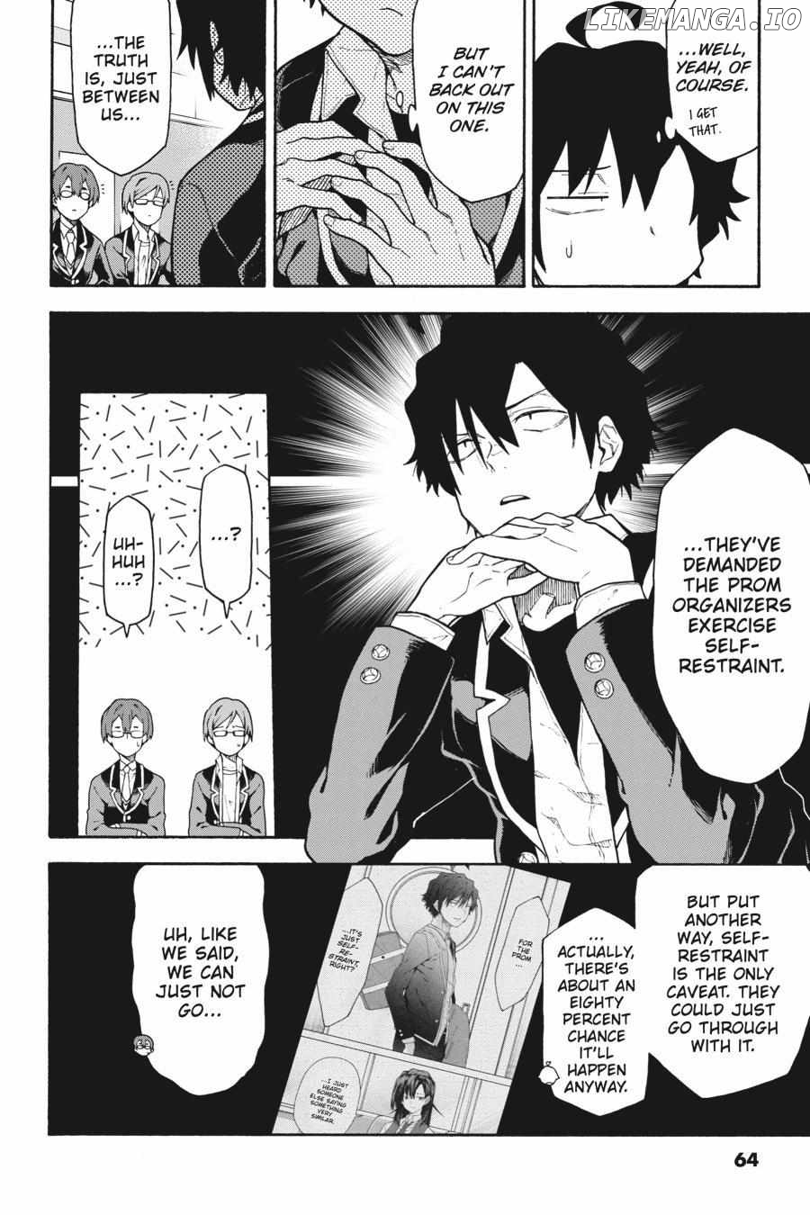 Yahari Ore no Seishun Love Come wa Machigatteiru @comic Chapter 99 - page 8
