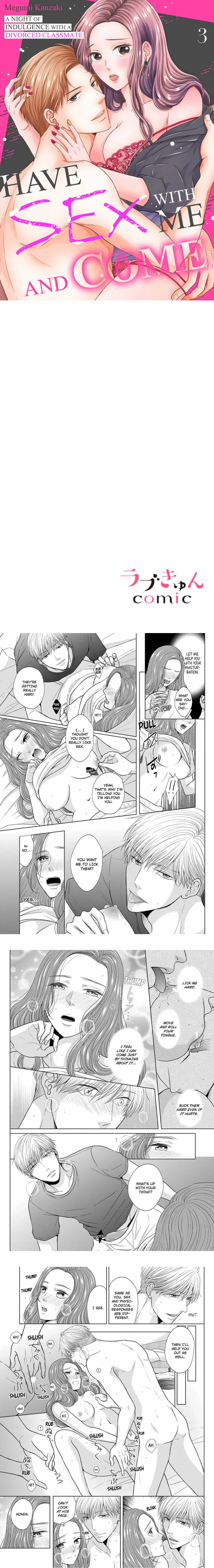 Boku to no SEX de Itte Miro - Batsuichi Doukyuusei to Musaboru Yoru Chapter 3 - page 1