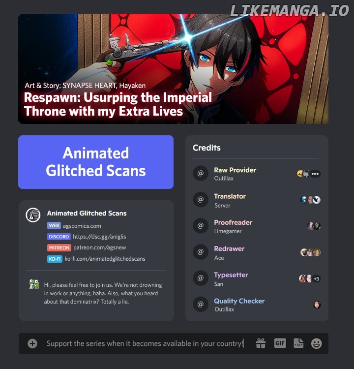 Respawn: Usurping the Imperial Throne with my Extra Lives Chapter 4 - page 1